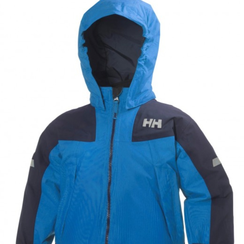 SOLD-- Blue and Black Helly Hansen Toddler Coat